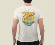 Alpha Tau Omega Graphic T-Shirt | Cool Croc | Alpha Sigma Phi Fraternity Merch  model 