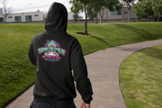 Black Sigma Phi Epsilon Graphic Hoodie | The Deep End | SigEp Fraternity Clothes and Merchandise model 