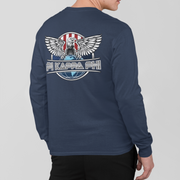 Navy Pi Kappa Phi Graphic Long Sleeve | The Fraternal Order | Pi Kappa Phi Apparel and Merchandise