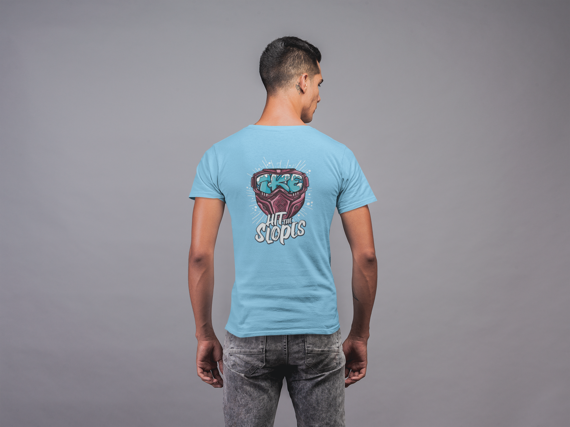 Tau Kappa Epsilon Graphic T-Shirt | Hit the Slopes | TKE Clothing and Merchandise