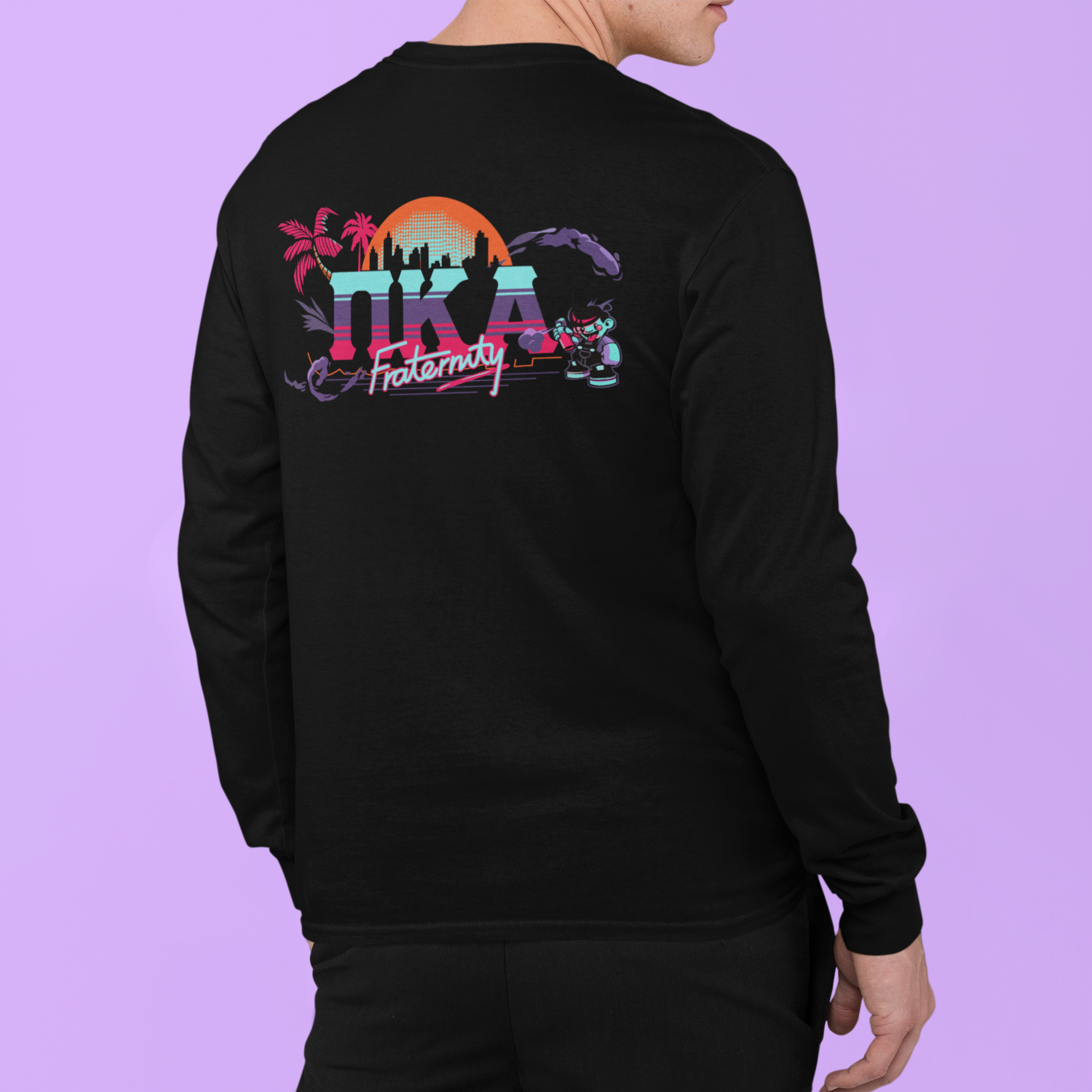 Pi Kappa Alpha Graphic Long Sleeve | Jump Street | Pi kappa alpha fraternity shirt model 