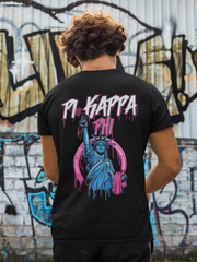Pi Kappa Phi Graphic T-Shirt | Liberty Rebel | Pi Kappa Phi Apparel and Merchandise model 