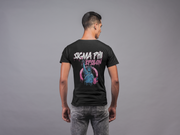 Sigma Phi Epsilon Graphic T-Shirt | Liberty Rebel | SigEp Clothing - Campus Apparel back model