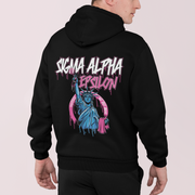 Sigma Alpha Epsilon Graphic Hoodie | Liberty Rebel | Sigma Alpha Epsilon Clothing and Merchandise model 