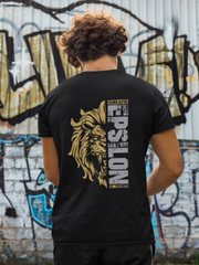 Sigma Alpha Epsilon Graphic T-Shirt | Lion Hearted | Sigma Alpha Epsilon Clothing and Merchandise model 