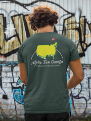Alpha Tau Omega Graphic T-Shirt | The Masters | Alpha Tau Omega Fraternity Merchandise model 