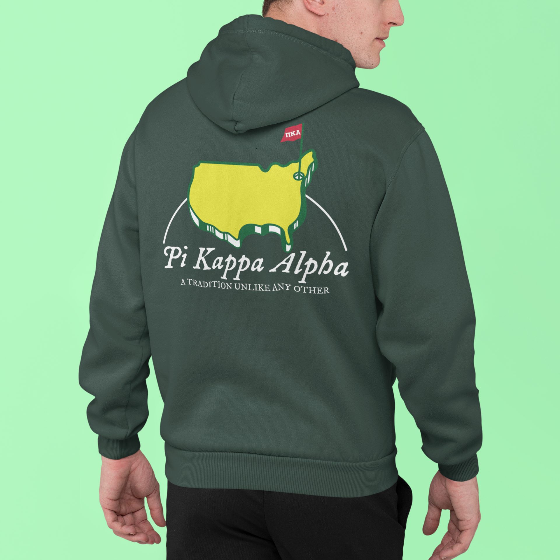 Pi Kappa Alpha Graphic Hoodie | The Masters | Pi kappa alpha fraternity shirt model 