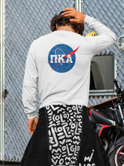 Pi Kappa Alpha Graphic Long Sleeve | Nasa 2.0 | Pi kappa alpha fraternity shirt model 