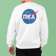Pi Kappa Alpha Graphic Crewneck Sweatshirt | Nasa 2.0 | Pi kappa alpha fraternity shirt model 