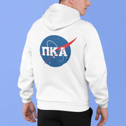 Pi Kappa Alpha Graphic | Nasa 2.0 Hoodie | Pi kappa alpha fraternity shirt back model 