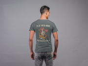 Phi Delta Theta Graphic T-Shirt | Play Your Odds | phi delta theta fraternity greek apparel back model 