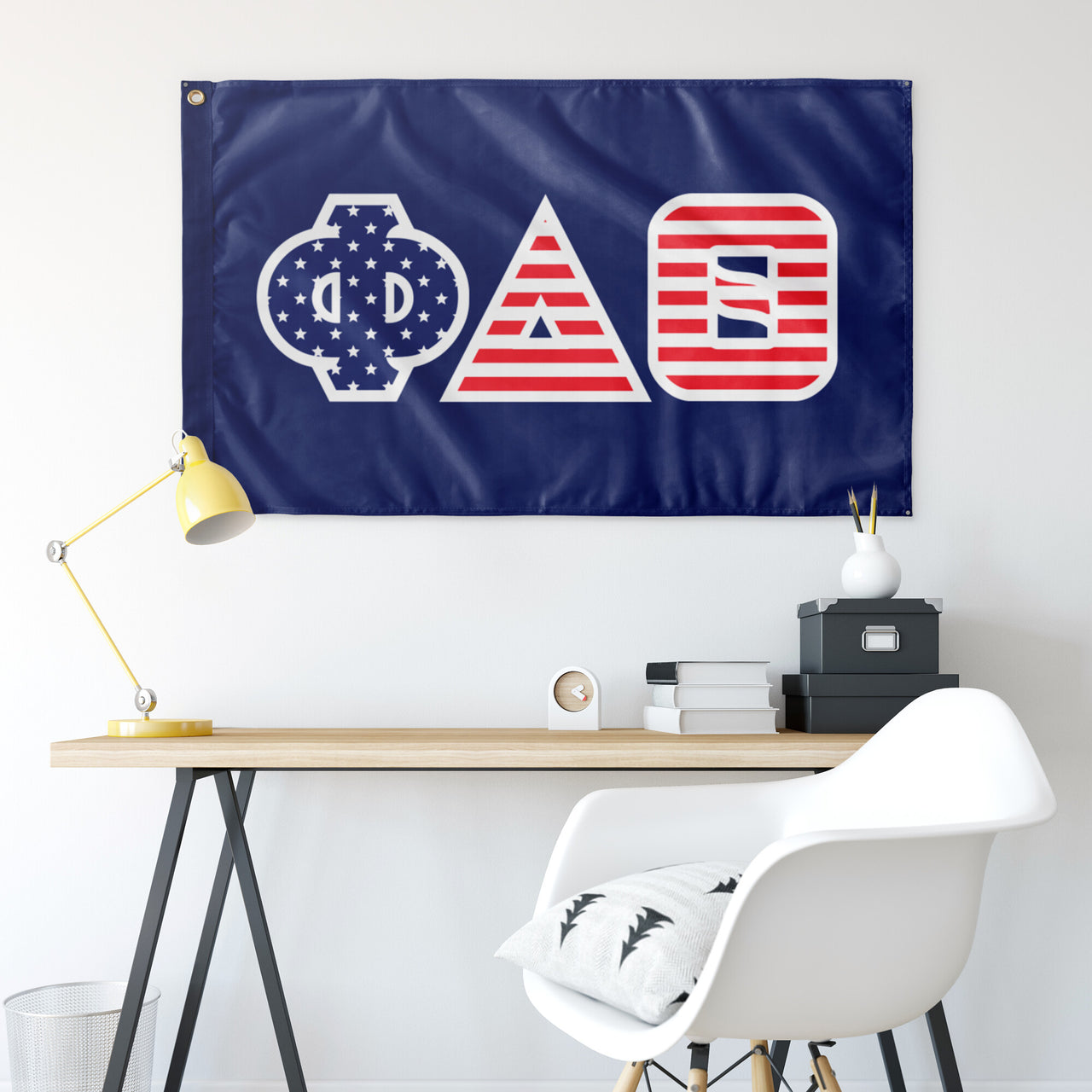 Phi Delta Theta American Letter Flag