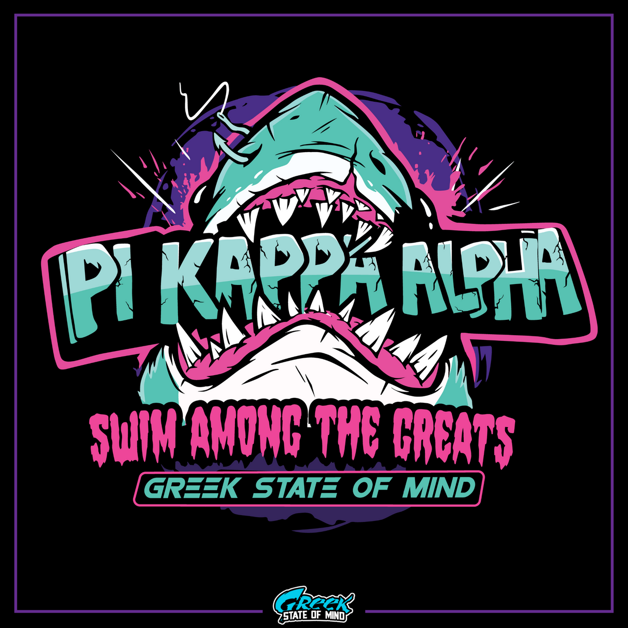 Pi Kappa Alpha Graphic Hoodie | The Deep End | Pi kappa alpha fraternity shirt design 
