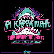 Pi Kappa Alpha Graphic T-Shirt | The Deep End | Pi kappa alpha fraternity shirt design 