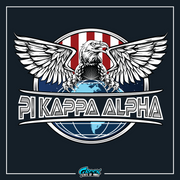 Pi Kappa Alpha Graphic Crewneck Sweatshirt | The Fraternal Order | Pi kappa alpha fraternity shirt design