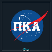Pi Kappa Alpha Graphic Crewneck Sweatshirt | Nasa 2.0 | Pi kappa alpha fraternity shirt design 