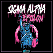 Sigma Alpha Epsilon Graphic T-Shirt | Liberty Rebel | Sigma Alpha Epsilon Clothing and Merchandise design