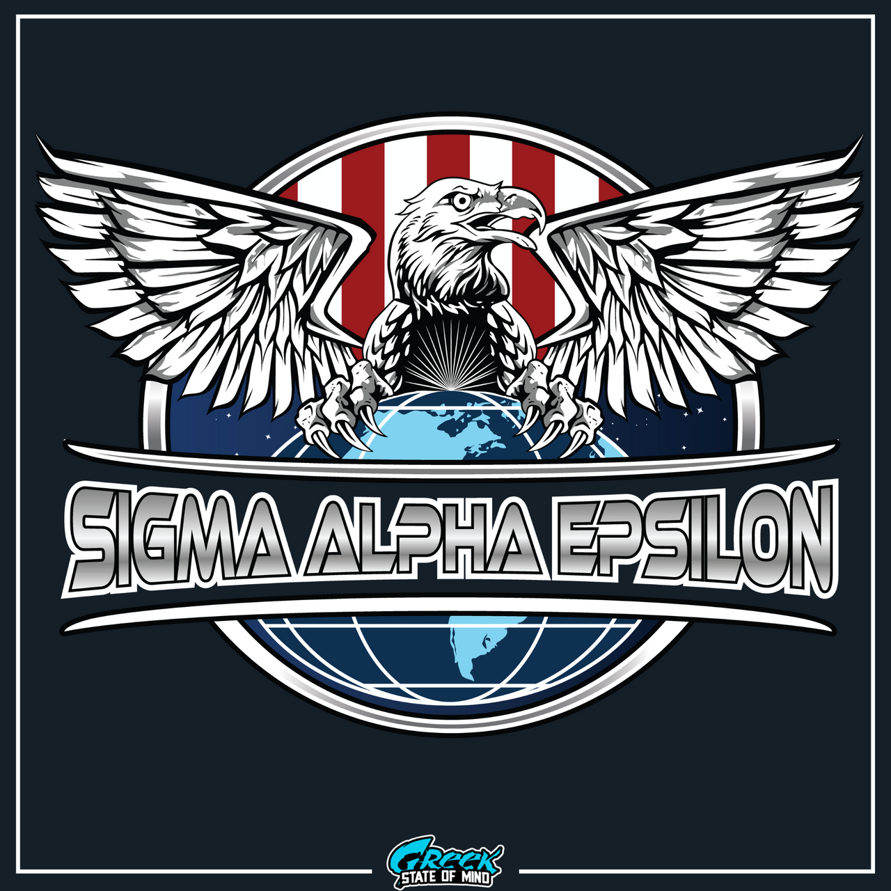 Sigma Alpha Epsilon Graphic Crewneck Sweatshirt | The Fraternal Order | Sigma Alpha Epsilon Clothing and Merchandise design 
