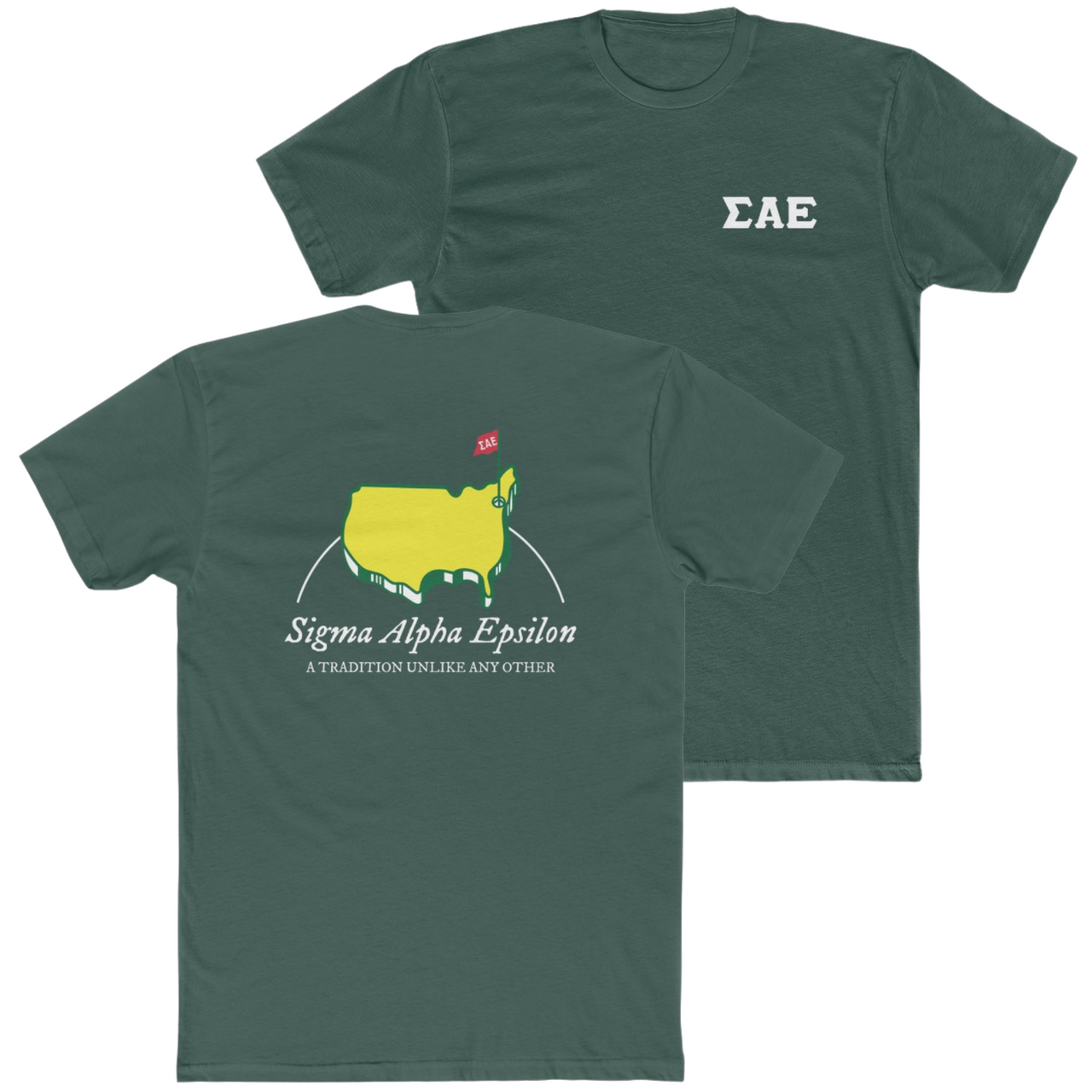 Sigma Alpha Epsilon Graphic T-Shirt | The Masters | Sigma Alpha Epsilon Clothing and Merchandise