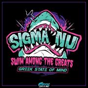 Sigma Nu Graphic Hoodie | The Deep End | Sigma Nu Clothing, Apparel and Merchandise design