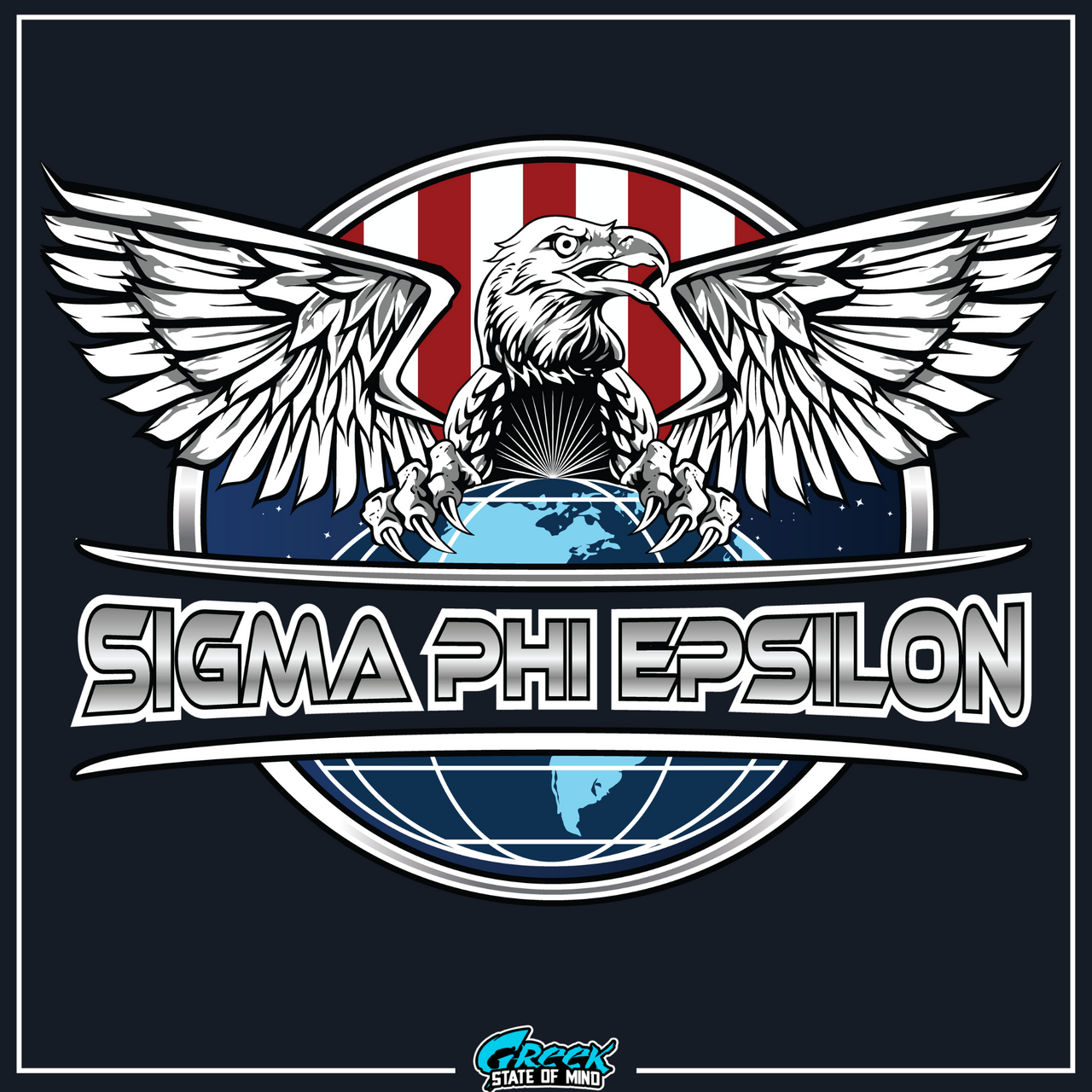Sigma Phi Epsilon Graphic T-Shirt | The Fraternal Order | SigEp Fraternity Clothes and Merchandise design