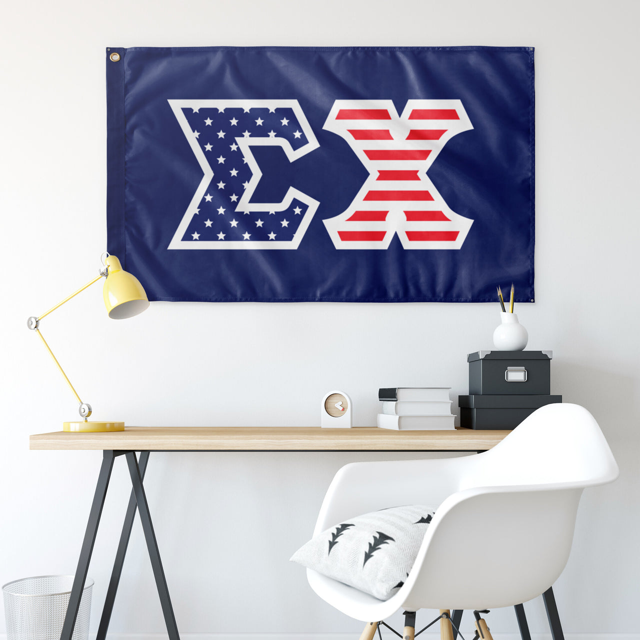 Sigma Chi American Letter Flag