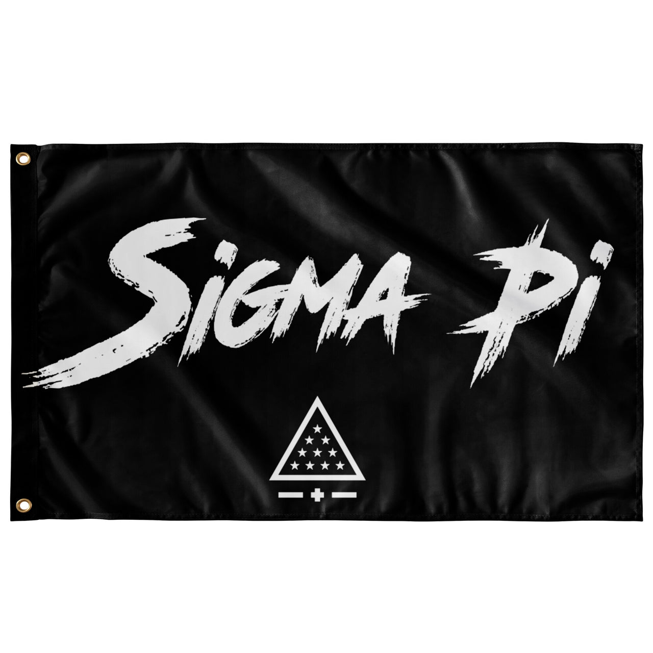 Sigma Pi Fighter Flag | Black and White