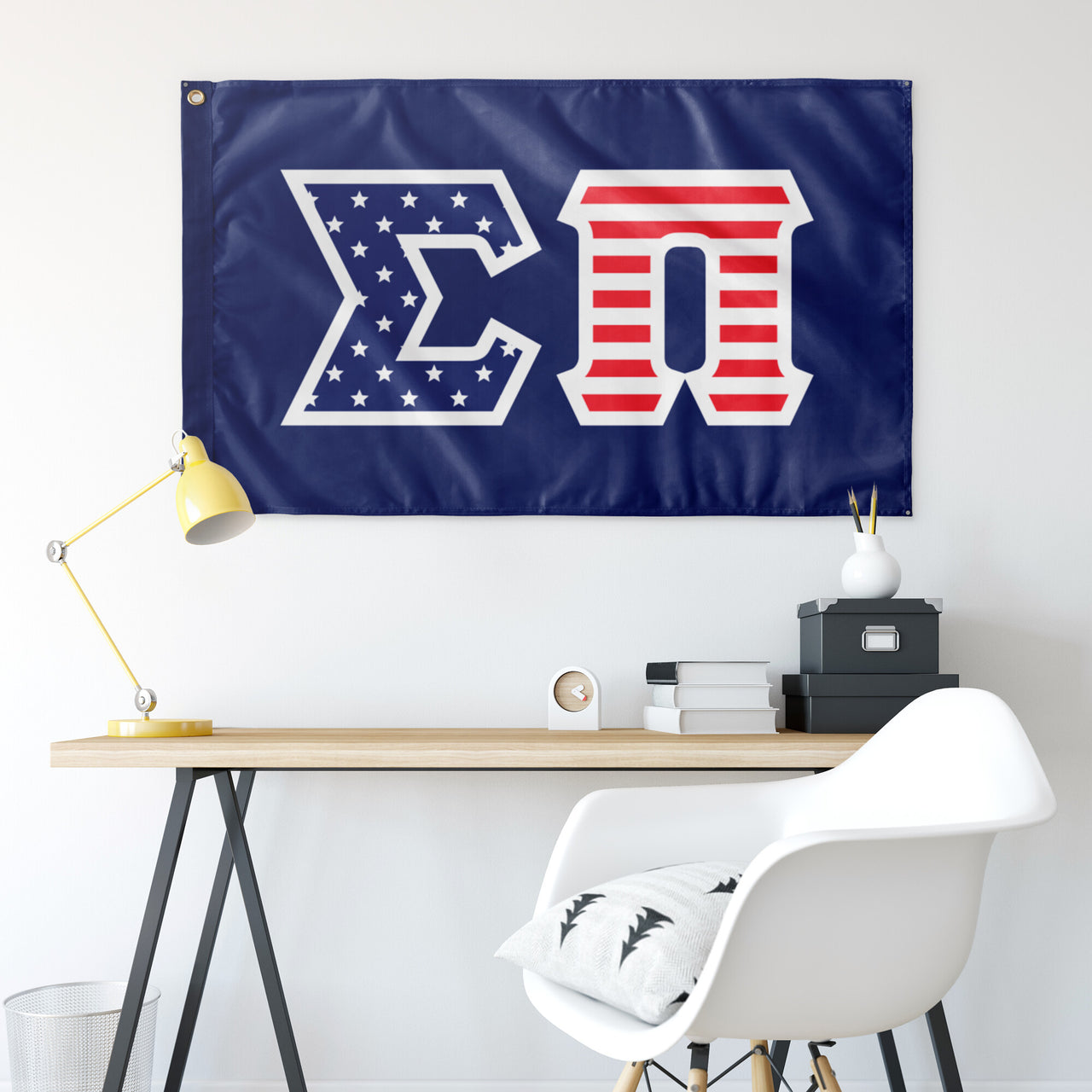 Sigma Pi Flag | USA Letters