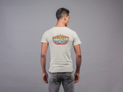 white Lambda Chi Alpha Graphic T-Shirt | Summer Sol | Lambda Chi Alpha Fraternity Shirt model 