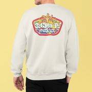 Sigma Pi Graphic Crewneck Sweatshirt | Summer Sol | Sigma Pi Apparel and Merchandise model 