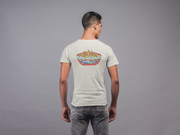 white Alpha Tau Omega Graphic T-Shirt | Summer Sol | Alpha Tau Omega Fraternity Merchandise model 