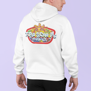 Alpha Sigma Phi Graphic Hoodie | Summer Sol | Alpha Sigma Phi Fraternity Clothing back model 