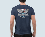 navy Alpha Tau Omega Graphic T-Shirt | The Fraternal Order | Alpha Tau Omega Apparel 