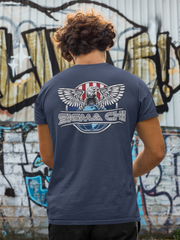 Sigma Chi Graphic T-Shirt | The Fraternal Order |  Sigma Chi Fraternity Merch House model 