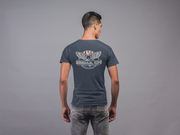 Sigma Chi Graphic T-Shirt | The Fraternal Order |  Sigma Chi Fraternity Merch House back model 