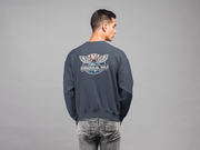 NavySigma Nu Graphic Crewneck Sweatshirt | The Fraternal Order | Sigma Nu Clothing, Apparel and Merchandise 