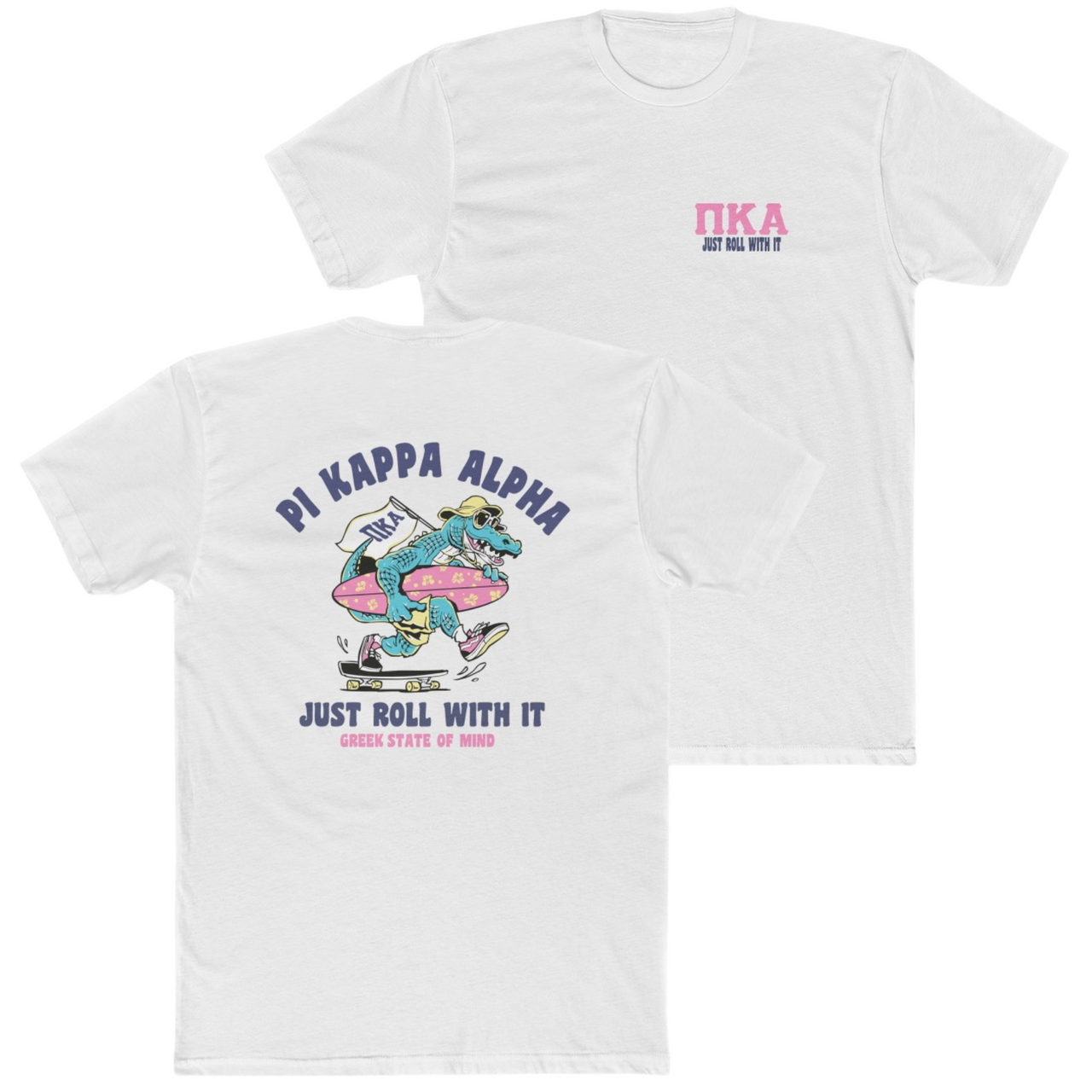 Pi Kappa Alpha Graphic T-Shirt | Alligator Skater