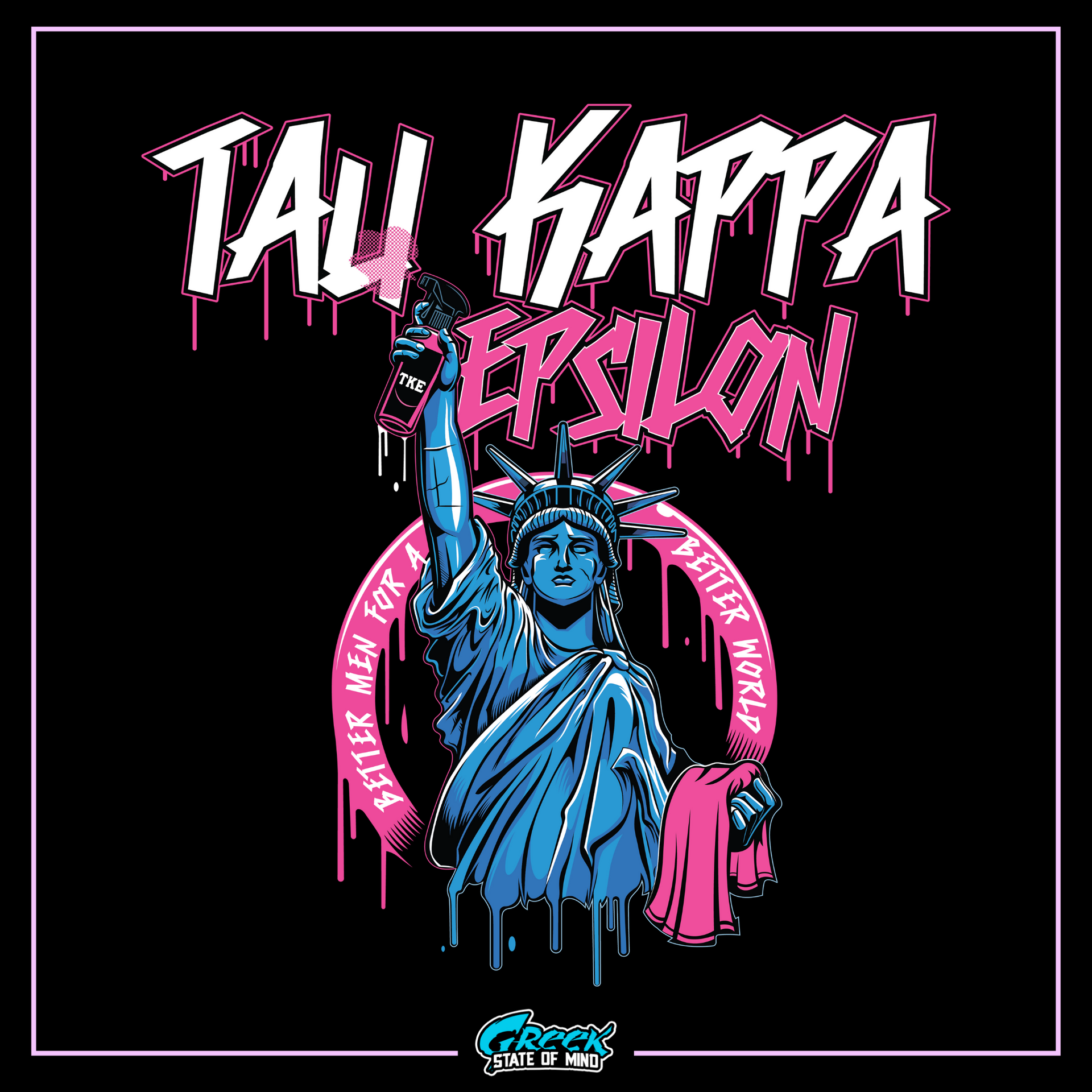 Tau Kappa Epsilon Graphic Hoodie | Liberty Rebel | TKE Clothing and Merchandise design 