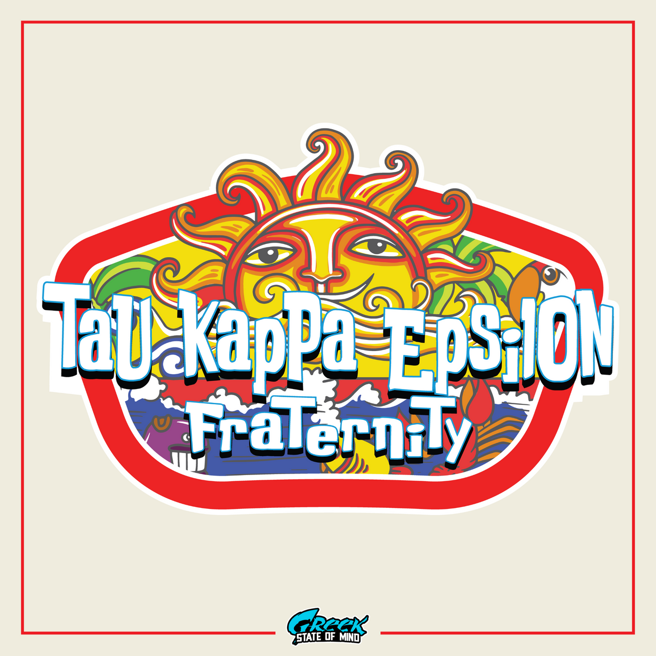 Tau Kappa Epsilon Graphic Hoodie | Summer Sol | Tau Kappa Epsilon Fraternity design 