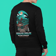 Sigma Phi Epsilon Graphic Long Sleeve T-Shirt | Welcome to Paradise | SigEp Fraternity Clothes and Merchandise design 