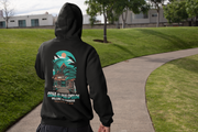 Sigma Alpha Epsilon Graphic Hoodie | Welcome to Paradise | Sigma Alpha Epsilon Clothing and Merchandise model 