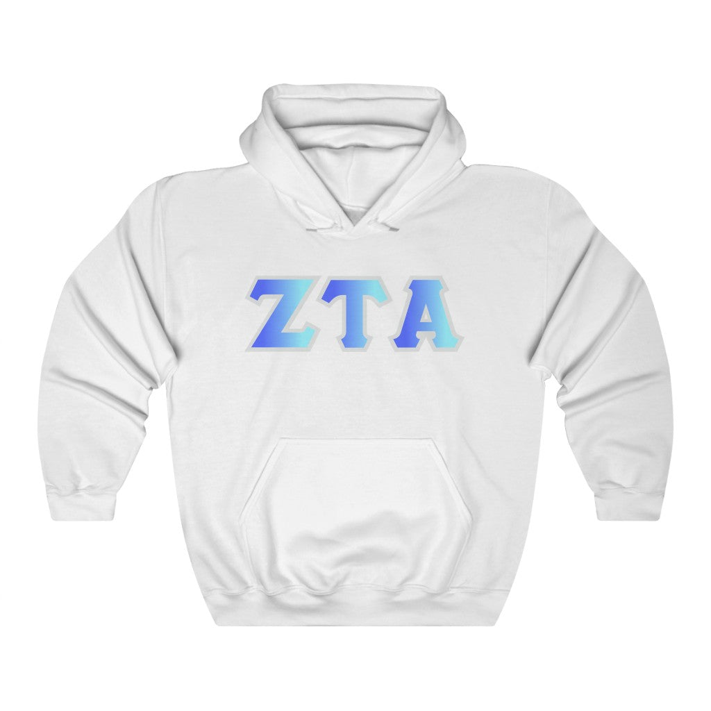 ZTA Printed Letters | Oceans Hoodie