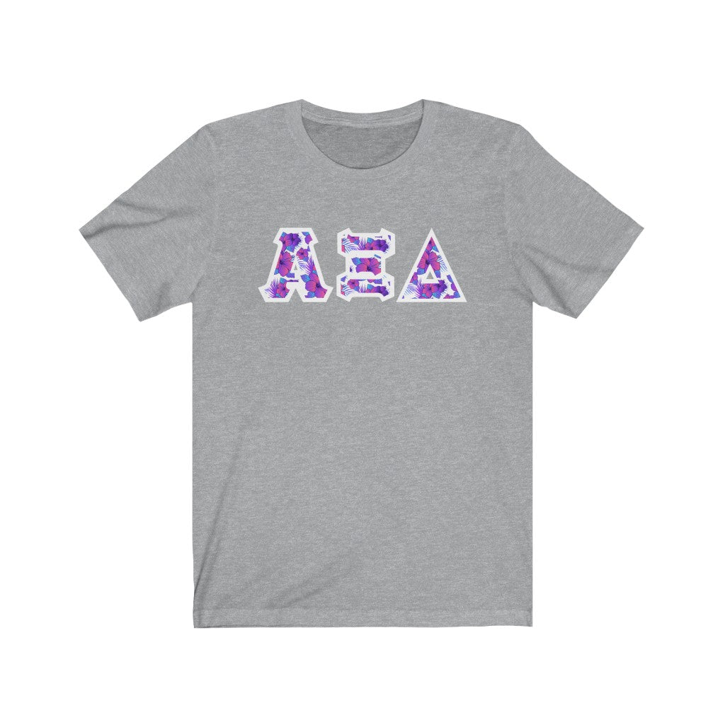 AXiD Printed Letters | Flora T-Shirt