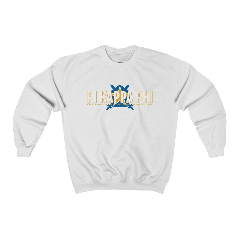 Pi Kappa Phi Graphic Crewneck Sweatshirt | Pi Kapp Shield