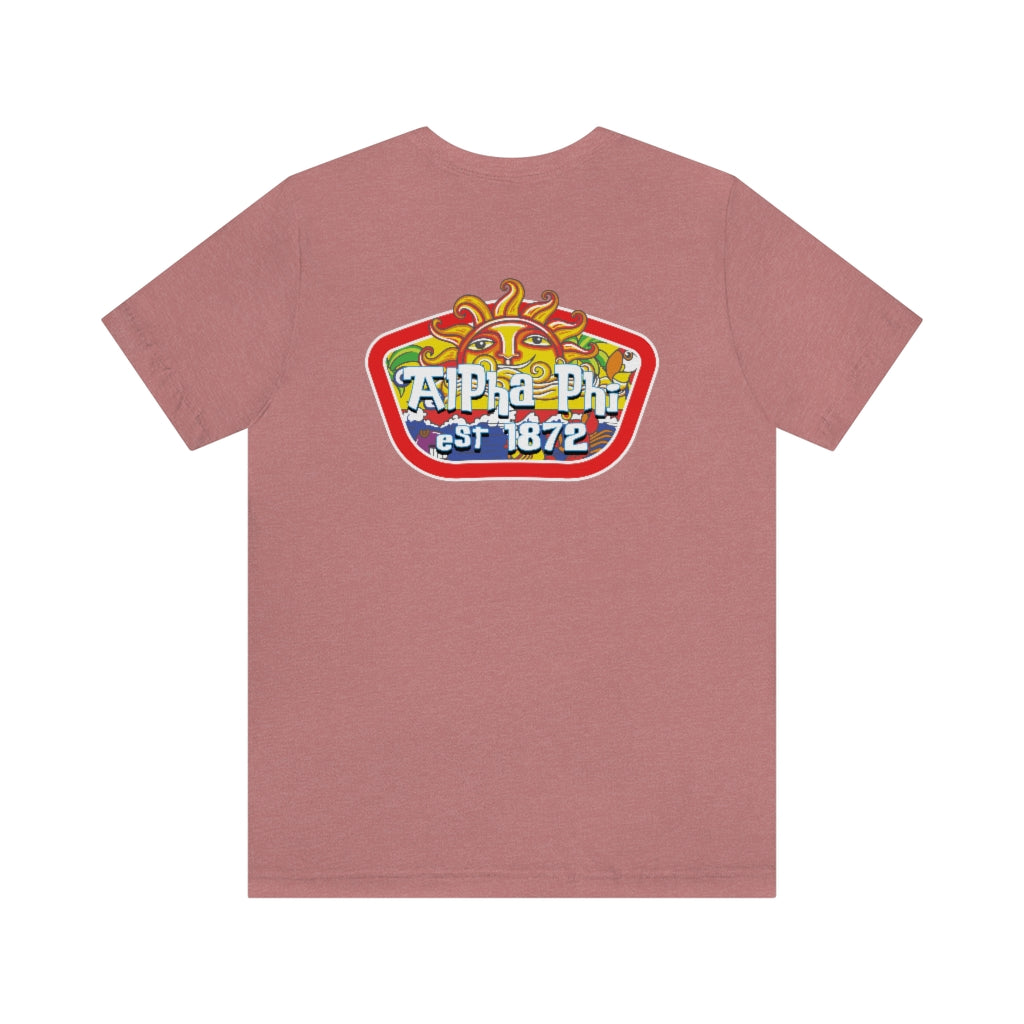 Alpha Phi Graphic T-Shirt | Summer Sol