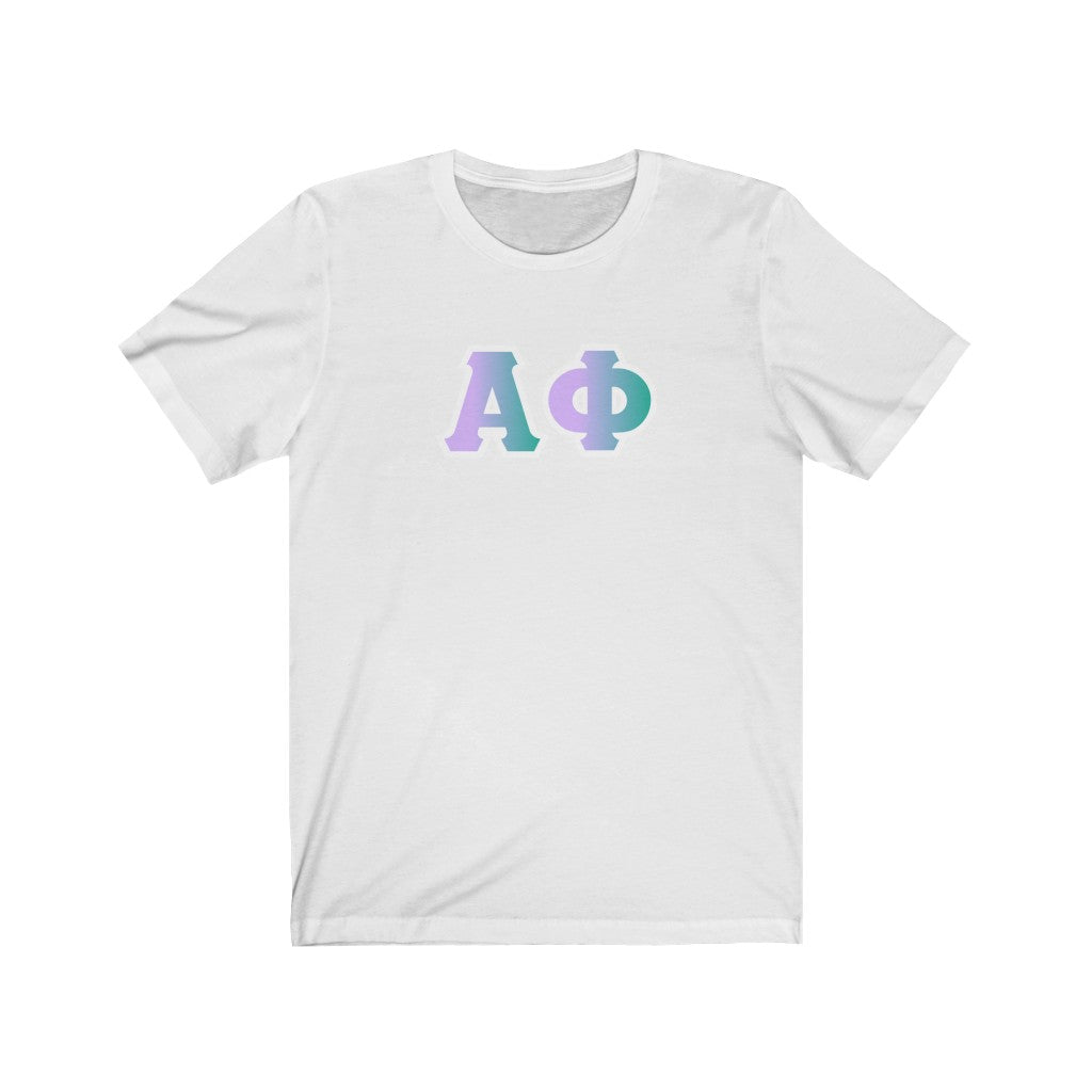 Alpha Phi Printed Letters | Antarctica T-Shirt