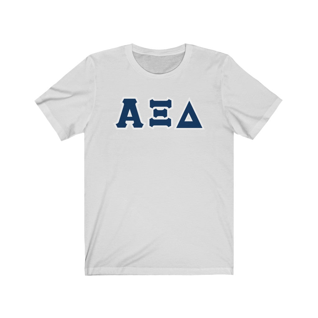 AXiD Print Letters | Inspiration Blue & White T-Shirt