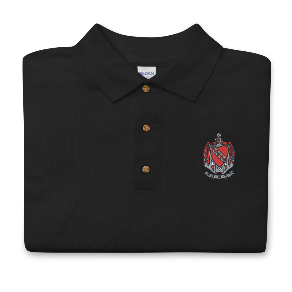 Tau Kappa Epsilon Embroidered Polo | Coat of Arms