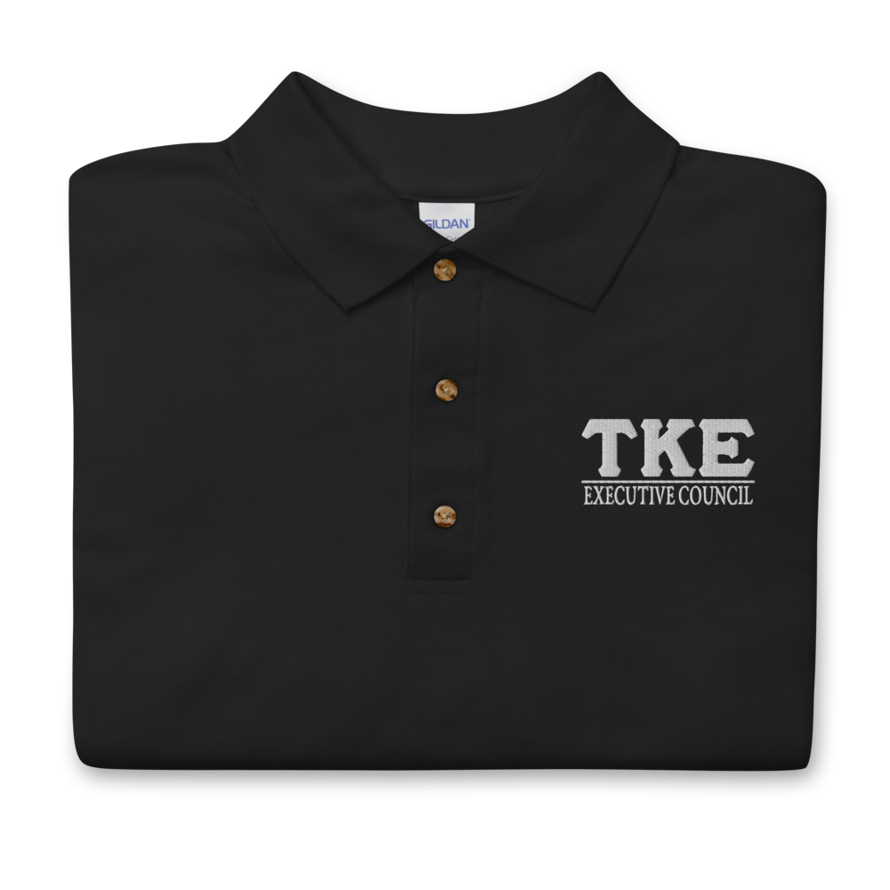 Tau Kappa Epsilon Embroidered Polo | Executive Council