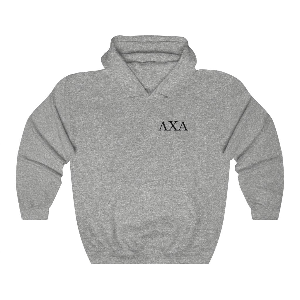 Lambda Chi Alpha Graphic Hoodie | Black Letters LC